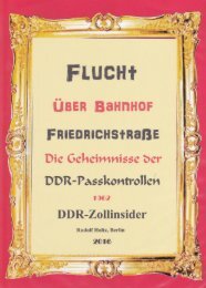 Flucht über den Bahnhof Berlin-Friedrichstraße