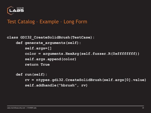 Windows Kernel Fuzzing