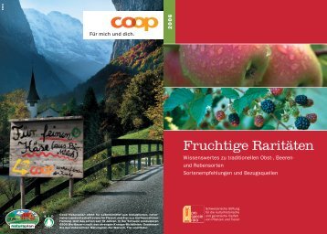 Fruchtige RaritÃ¤ten - ProSpecieRara