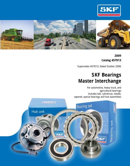 SKF Bearings Master Interchange