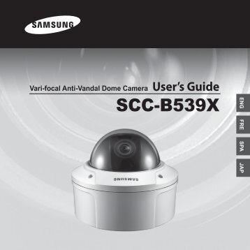 Samsung SCC-B5393P (SCC-B5393P ) - Manuel de l'utilisateur 16.51 MB, pdf, Anglais, FranÃ§ais, JAPONAIS, Espagnol