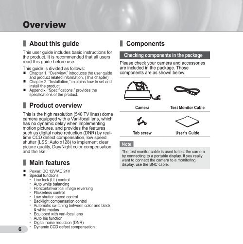 Samsung SCC-B5352P (SCC-B5352P ) - Manuel de l'utilisateur 11.14 MB, pdf, Anglais, POLONAIS, RUSSIE