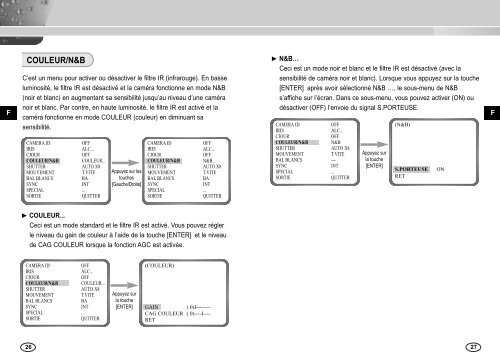 Samsung SCC-B2007P (SCC-B2007P ) - Manuel de l'utilisateur 2.57 MB, pdf, Anglais