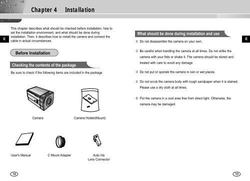 Samsung SCC-B2007P (SCC-B2007P ) - Manuel de l'utilisateur 2.57 MB, pdf, Anglais