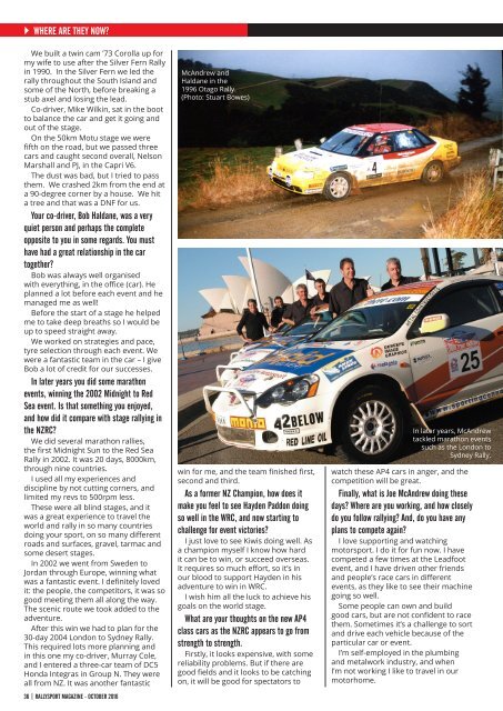 RallySport Magazine October 2016