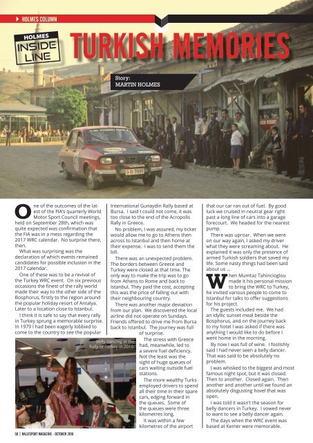 RallySport Magazine October 2016