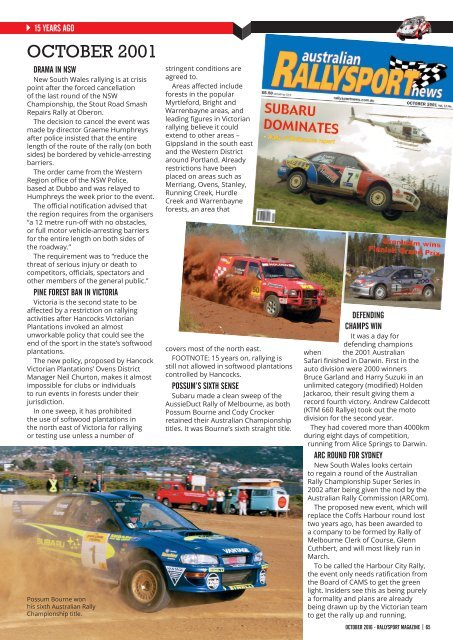 RallySport Magazine October 2016