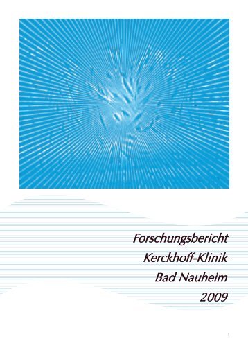 Forschungsbericht als PDF - Kerckhoff-Klinik