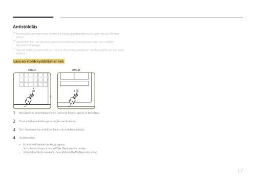 Samsung Moniteur 24'' - 1500 cd/m&sup2; - Full HD - OM24E (LH24OMEPWBC/EN ) - Manuel de l'utilisateur 2.95 MB, pdf, Fran&ccedil;ais