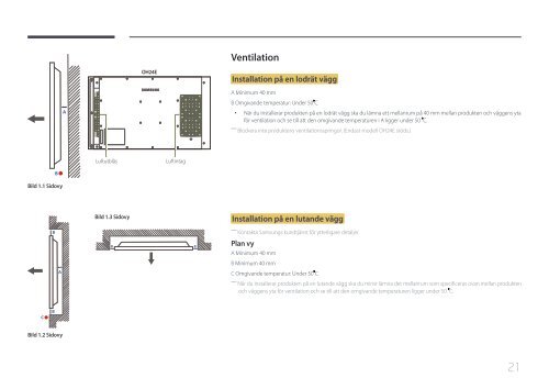 Samsung Moniteur 24'' - 1500 cd/m&sup2; - Full HD - OM24E (LH24OMEPWBC/EN ) - Manuel de l'utilisateur 2.95 MB, pdf, Fran&ccedil;ais