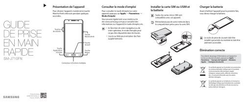 mode d'emploi samsung j5 2016