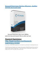 Keyword Supremacy review & Keyword Supremacy (Free) $26,700 bonuses