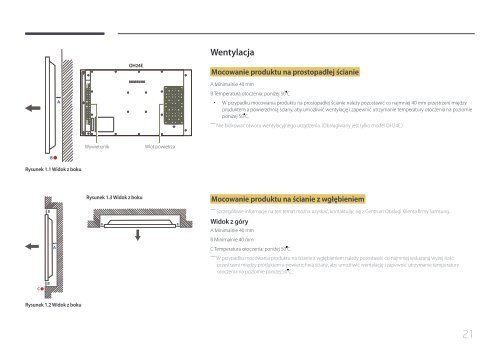 Samsung Moniteur 24'' - 1500 cd/m&sup2; - Full HD - OH24E (LH24OHEPKBB/EN ) - Manuel de l'utilisateur 3.01 MB, pdf, Anglais