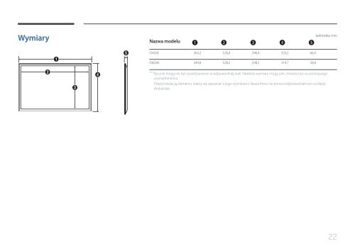 Samsung Moniteur 24'' - 1500 cd/m&sup2; - Full HD - OH24E (LH24OHEPKBB/EN ) - Manuel de l'utilisateur 3.01 MB, pdf, Anglais