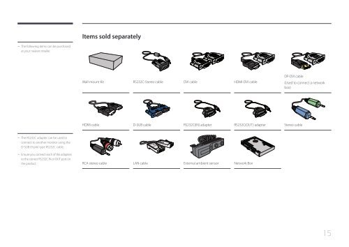 Samsung Moniteur 85&quot; - Tactile pr&eacute;assembl&eacute; - 430 cd/m&sup2; - QM85D-BR (LH85QMDRTBC/EN ) - Manuel de l'utilisateur 3.33 MB, pdf, Anglais