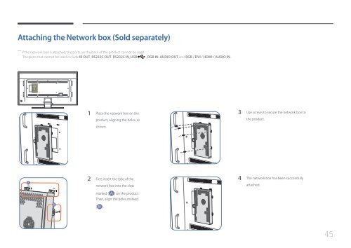 Samsung Moniteur 85&quot; - Tactile pr&eacute;assembl&eacute; - 430 cd/m&sup2; - QM85D-BR (LH85QMDRTBC/EN ) - Manuel de l'utilisateur 3.33 MB, pdf, Anglais