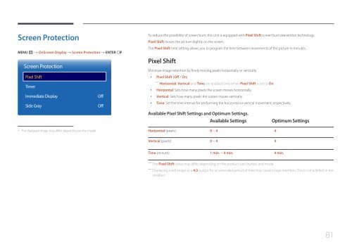 Samsung Moniteur 85&quot; - Tactile pr&eacute;assembl&eacute; - 430 cd/m&sup2; - QM85D-BR (LH85QMDRTBC/EN ) - Manuel de l'utilisateur 3.33 MB, pdf, Anglais