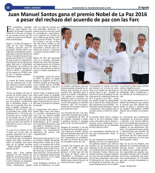 El Aguila Magazine – October 13, 2016