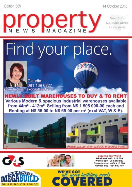 Property News Magazine - Edition 369 - 14 October 2016
