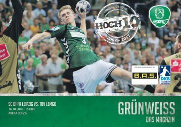 GRÜNWEISS – das Magazin der DHfK-Handballer