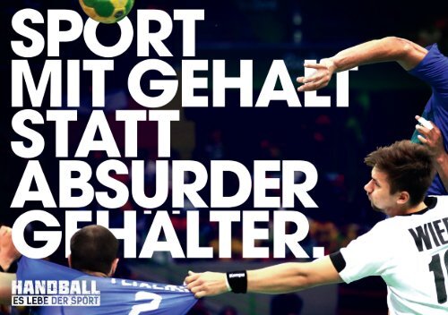 GRÜNWEISS – das Magazin der DHfK-Handballer