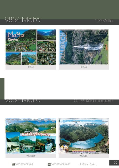 Meixner Ansichtskarten-Katalog  Kärnten - SOMMER