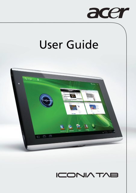 Acer A500 - User Manual