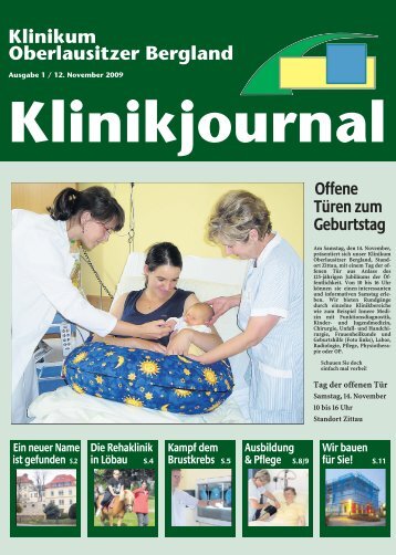 Pflege im Klinikum Oberlausitzer Bergland