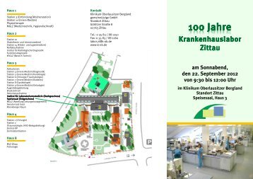 Flyer_100 Jahre Labor_2012 - Klinikum Oberlausitzer Bergland