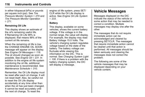 Chevrolet 2016 Malibu Limited - View Owner's Manual