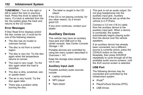 Chevrolet 2016 Malibu Limited - View Owner's Manual