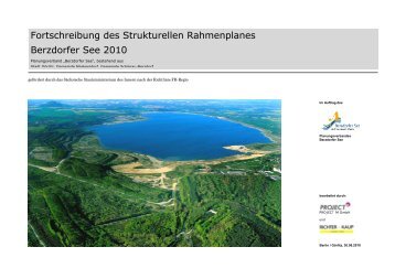 Struktureller Rahmenplan - Berzdorfer See