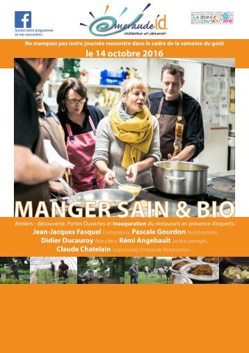 Dossier de presse "Manger sain - Manger Bio"