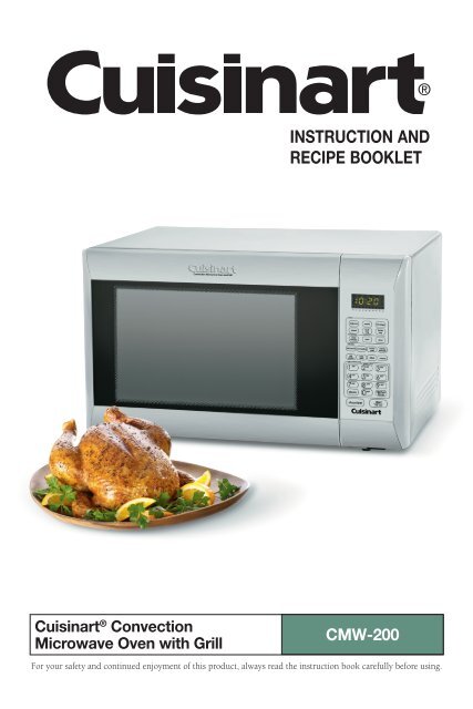 Cuisinart CMW-200 Convection Microwave Oven and Grill Stainless Steel for sale online 