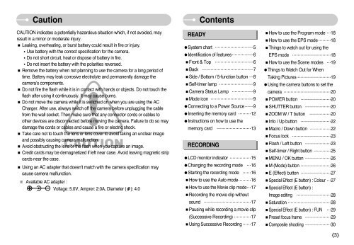 Samsung L77 (EC-L77ZZBBA/DE ) - Manuel de l'utilisateur 8.7 MB, pdf, Anglais