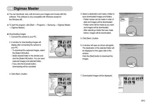 Samsung D60 (EC-D60ZZBFL/E1 ) - Manuel de l'utilisateur 8.95 MB, pdf, Anglais