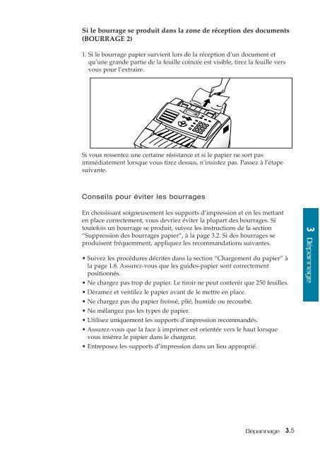 Samsung SF-6900 (SF-6900I/XEF ) - Manuel de l'utilisateur 4.98 MB, pdf, Fran&ccedil;ais