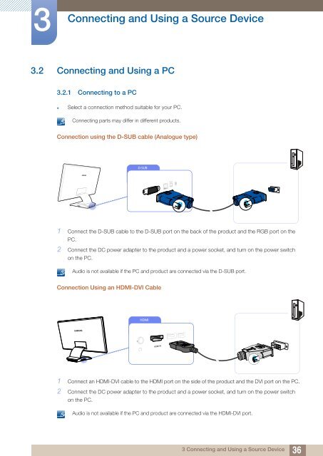 Samsung 23''S&eacute;rie5 Moniteur station d'accueil C23A550 (LC23A550US/EN ) - Manuel de l'utilisateur 4.07 MB, pdf, Anglais