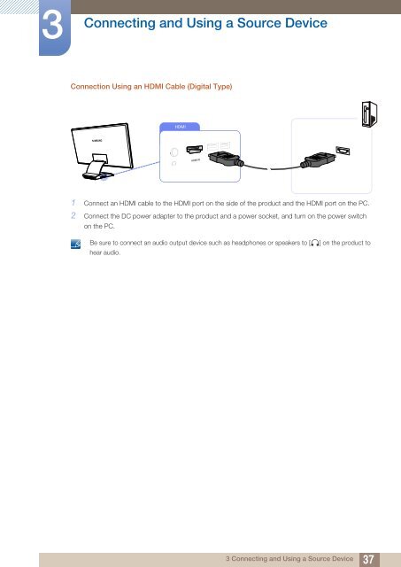 Samsung 23''S&eacute;rie5 Moniteur station d'accueil C23A550 (LC23A550US/EN ) - Manuel de l'utilisateur 4.07 MB, pdf, Anglais