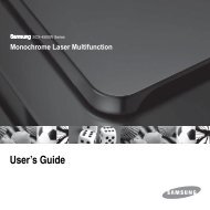Samsung 16ppm Multifonction laser mono SCX-4500W (SCX-4500W/SEE ) - Manuel de l'utilisateur 6.79 MB, pdf, Anglais