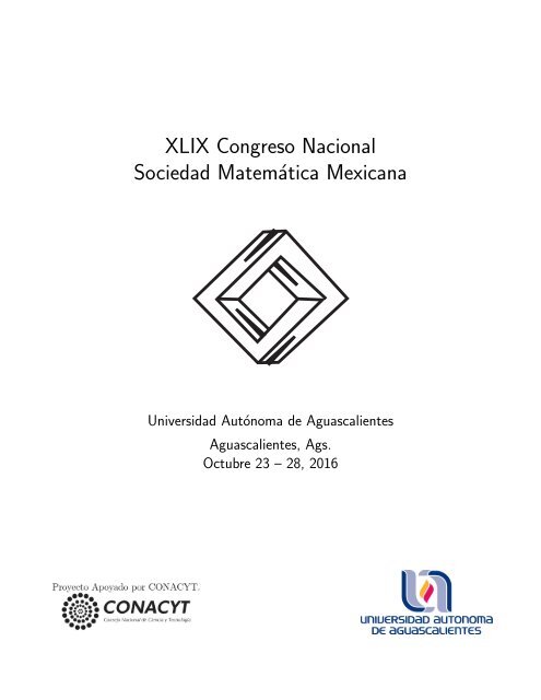 XLIX Congreso Nacional Sociedad Matemática Mexicana
