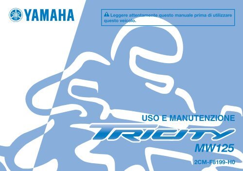 Yamaha Tricity - 2014 - Manuale d'Istruzioni Italiano