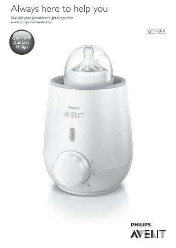 Philips Avent Fast bottle warmer - User manual - POL