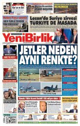 JETLER NEDEN AYNI RENKTE?