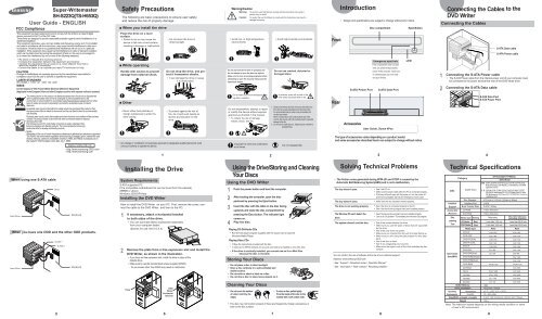 Samsung Sh S223b Sh S223b Bebe Manuel De L Utilisateur 0 58 Mb Pdf Anglais