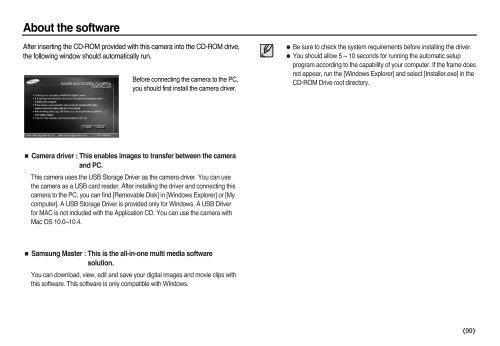 Samsung L83T (EC-L83ZZBBA/E2 ) - Manuel de l'utilisateur 11.55 MB, pdf, Anglais