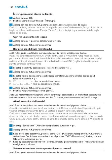 Philips Avent DECT baby monitor - User manual - BUL