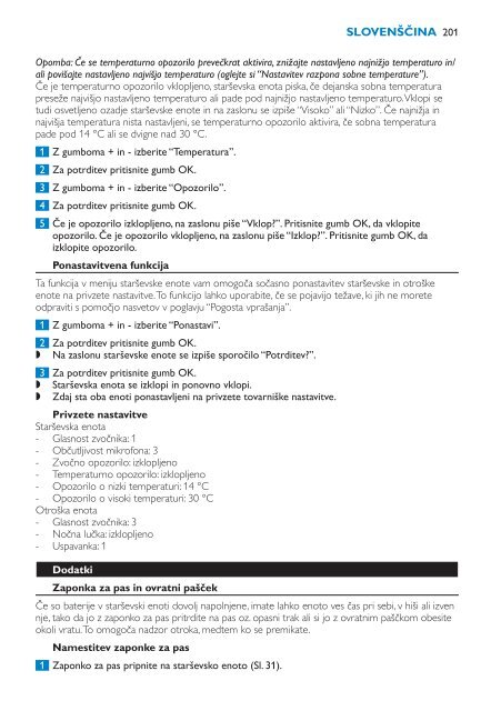 Philips Avent DECT baby monitor - User manual - BUL