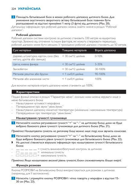 Philips Avent DECT baby monitor - User manual - BUL