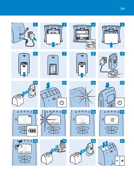 Philips Avent DECT baby monitor - User manual - BUL